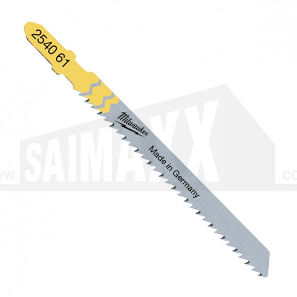 Milwaukee Wood Cutting Jigsaw Blades 5pc T101B