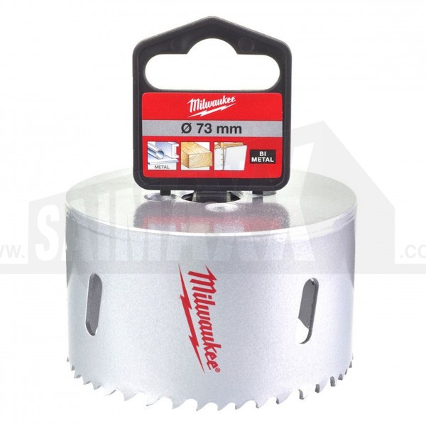 Milwaukee Bi-Metal Contractor Holesaw 73mm