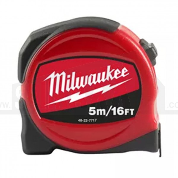 Milwaukee Slimline Tape Measure 5m/16ft (25mm blade)