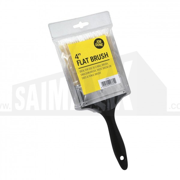 Job Done Flat Paint Brush 4"