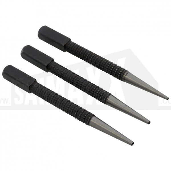 Amtech 3pc Nail Punch Set