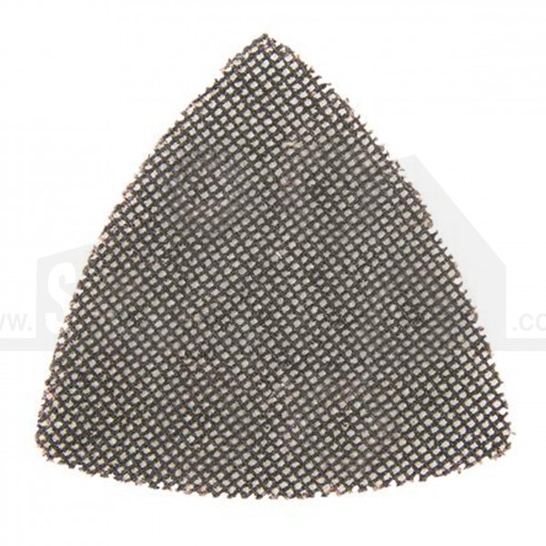 Silverline Hook & Loop Mesh Triangle Sanding Sheets 10pk 95mm 120 Grit