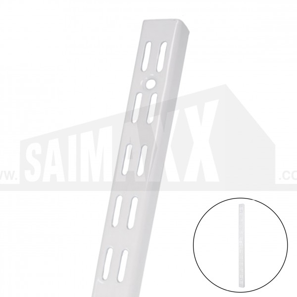 Timco Twin Slot Shelving White UPRIGHT 1000mm