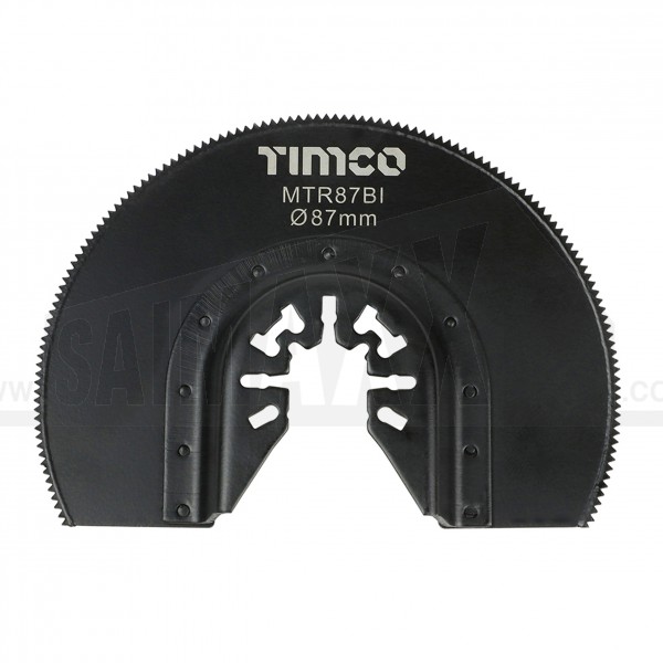 Timco Bi-Metal Premium Multi-Tool Blade RADIAL 87mm