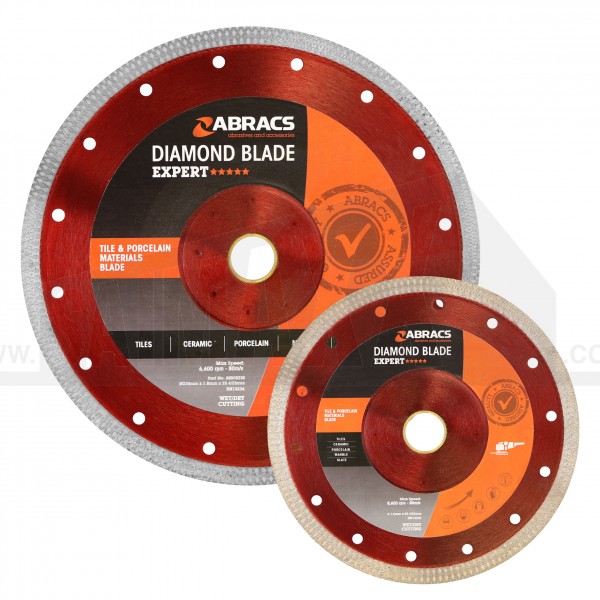 Abracs Diamond EXPERT Cutting Disc for Cutting Tile & Porcelain