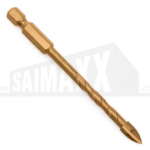 Abracs Tile & Glass Drill PRO Bit 6.0mm (4-Tip Arrowhead)