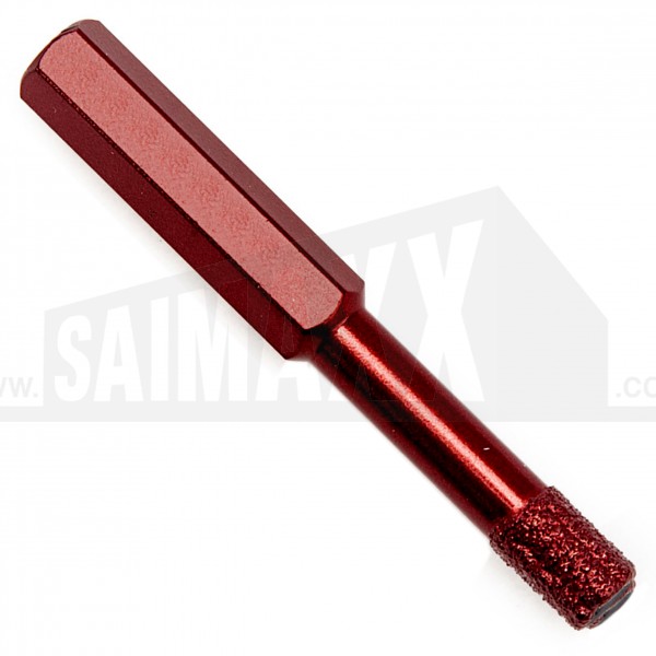 Abracs DRY DIAMOND Tile Drill Bit EXPERT 7.0mm (RED COLOUR BIT)
