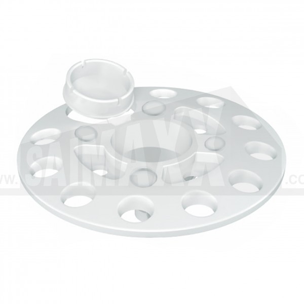 Insulation Retaining Washer 60mm diameter with Cover Cap 25pc Pack