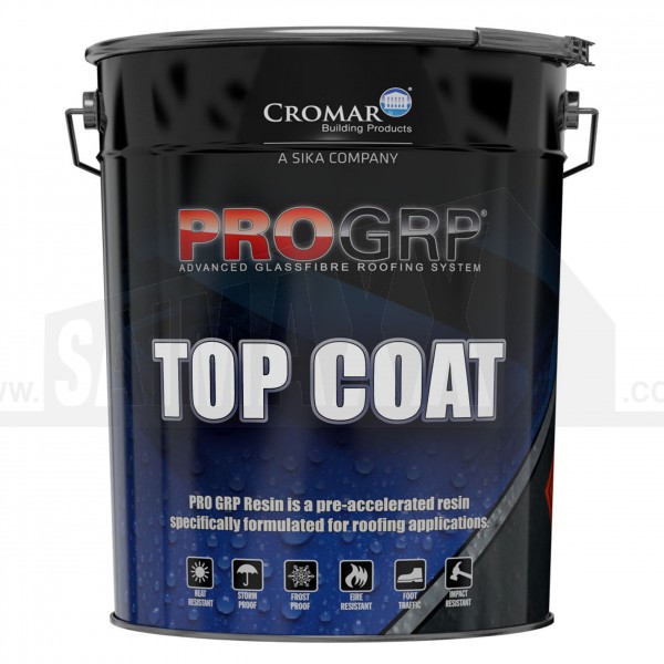 Cromar PRO GRP Roofing Top Coat 20Kg