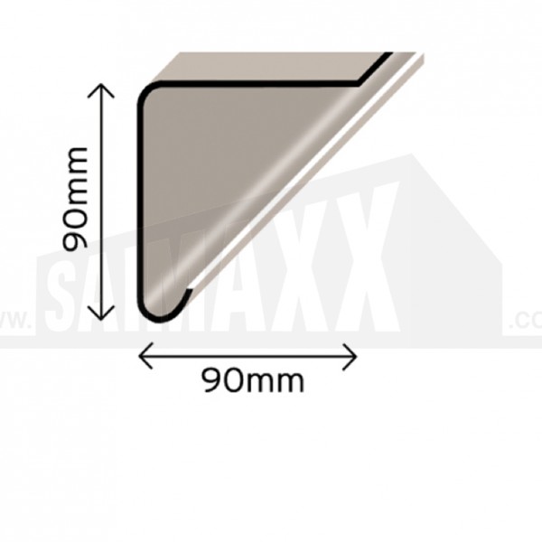 GRP Trim 3m - A200 Standard Fascia Drip Trim