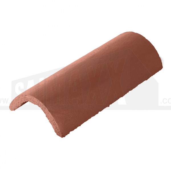 Russell Concrete Mini Ridge Half Rounded Smooth COTTAGE RED
