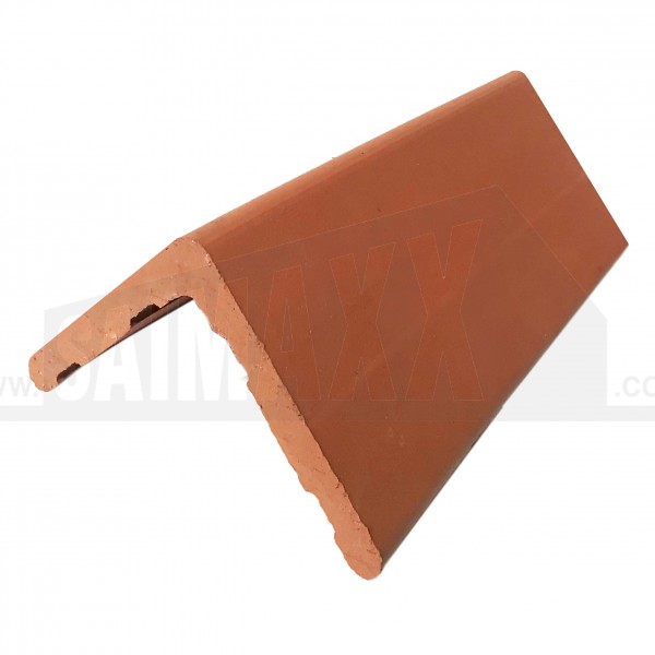 Clay Roof Ridge RED Colour 450mm <105 Degree Angle >