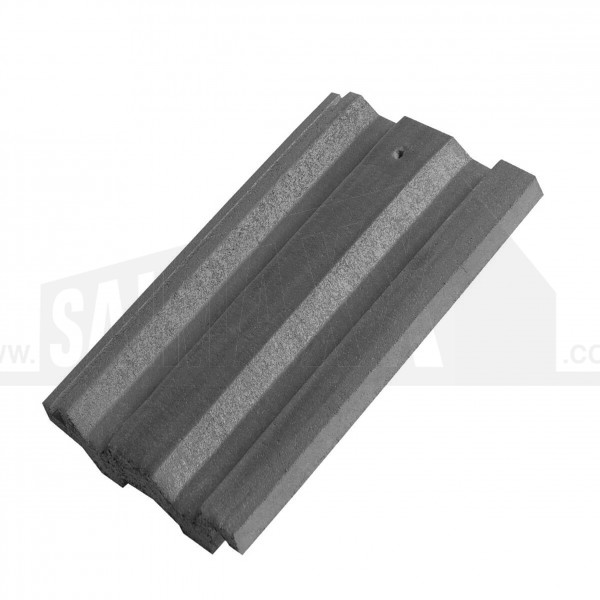 Marley Ludlow Plus Concrete Roof Tile 387x229mm Smooth GREY (Anthracite)
