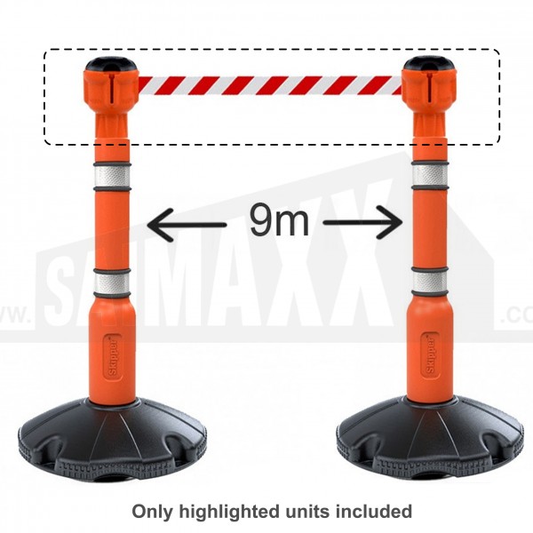 Skipper Retractable Cone Belt Barrier (Upto 9m Belt Reach) MAIN UNIT