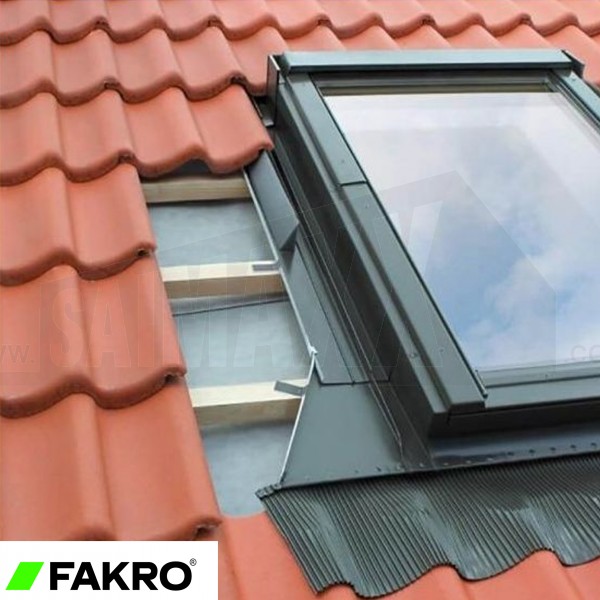 Fakro Profiled Roof Tile Flashing Kit (Upto 90mm) EHN-A