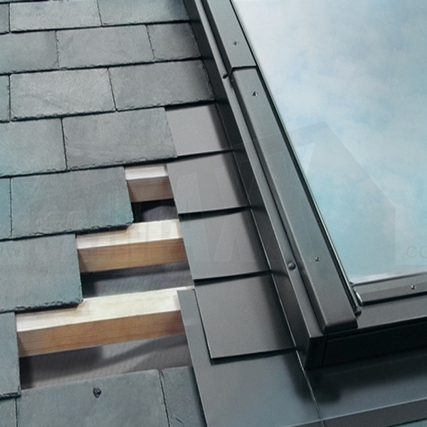 Fakro Slate Tile Flashing Kit (Upto 10mm) ELV 01 55x78cm
