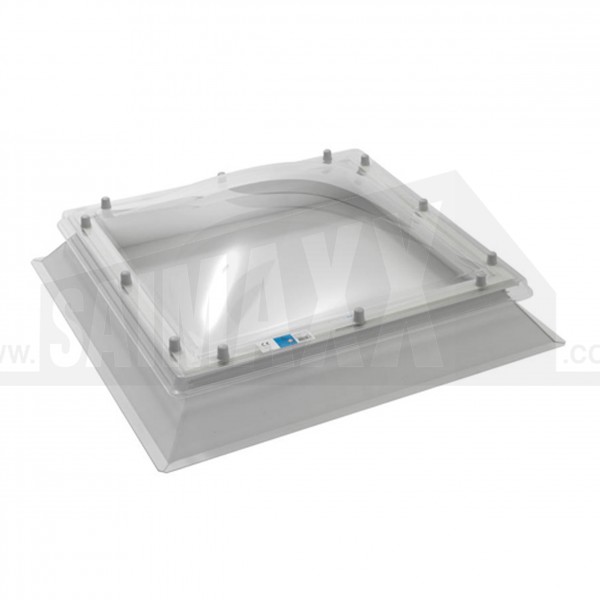 Coxdome Dome Light 1000x1000mm Trade 150mm Upstand FIXED CLEAR Double Skin