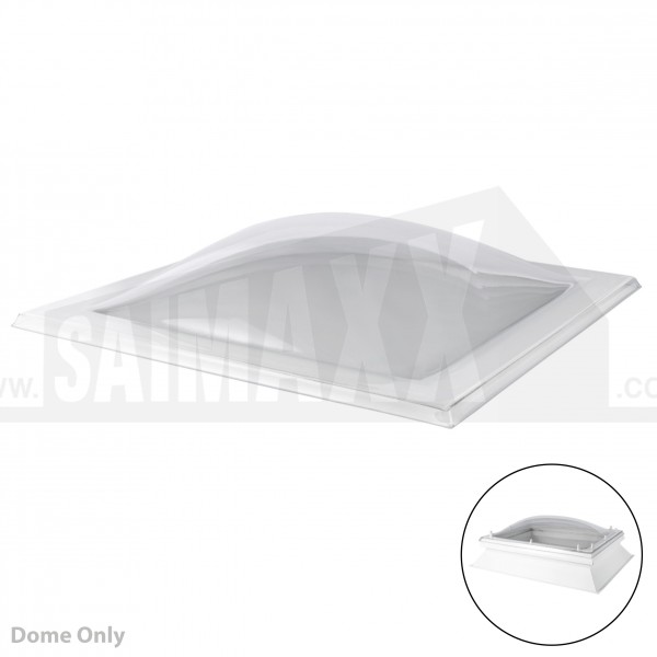 Coxdome Galaxy Dome ONLY 1200x1200 Fit on Kerb CLEAR Double Skin