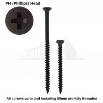 Drywall Screws Black (Boxed)