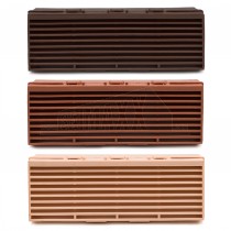 Plastic Airbrick Single Brick Size Terracotta Colour