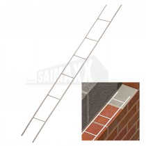 Stainless Steel Brick Reinforcement Flat Ladder Wire 3.0mm x 60mm 2.7m