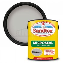 Sandtex Ultra Smooth Masonry Paint LIGHT GREY 5 Litre