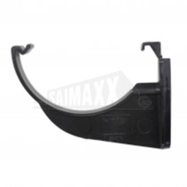 Halfround Gutter Fascia Bracket (Gutter Clip) Black