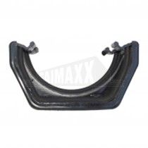 Square to Round Gutter Adaptor (Joint) Black