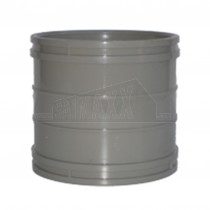 110mm Solvent Grey Coupling (Straight Joint)