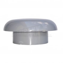 110mm Pushfit Grey Mushroom Vent Cowl
