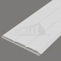 300mm x 5m Hollow Soffit uPVC White