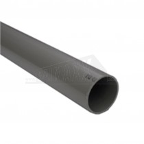 50mm x 3m Waste Pipe Solvent Grey