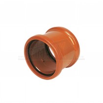 Underground 110mm Coupling Double Socket