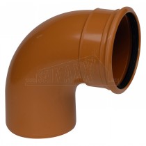Underground 110mm Bend 90 degree Single Socket