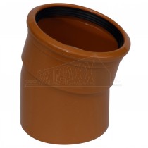Underground 110mm Bend 15 degree Single Socket