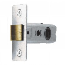 Tubular Mortice Latch CHROMED NP Finish 63mm (2.5") 1pc