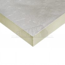 PIR Polyiso Insulation Board Yellow Foil Faced Both Sides 2.4x1.2m