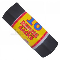 Heavy Duty Refuse Sacks 10 Roll Black Bags