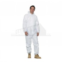 Ansell Microgard AlphaTec 1500 Plus Disposable Coverall White L