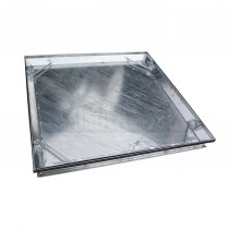 Double Seal Recessed Manhole Cover 600x450x58mm METAL FRAME & METAL TRAY 10T