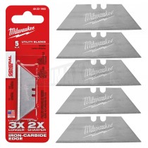 Milwaukee General Purpose Utility Knife BLADES 5pc 