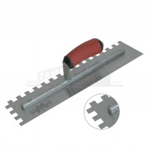 Marshalltown 6x6mm U-Notched Trowel DURASOFT Handle M710SD