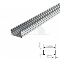 Wall Lining System Channel - 2.7m (18x45x18mm)