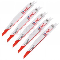 Milwaukee Sawzall AX Wood Reciprocating Saw Blades 5pk 230mm