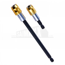 Amtech 2pc Quick Release Bit Holder Set (1/4" Hex Drive 60/150mm Long)