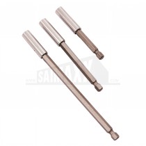 Amtech 3pc Magnetic Bit Holder Set (75, 100 & 150mm)