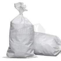 White Woven Polypropylene Sand BAGS (Empty Sacks) 76x33cm - 10pk