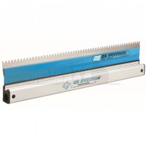 OX Pro Speedskim RE Notched Rendering Blade Stainless Steel 450mm
