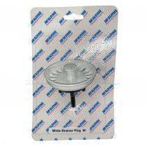 McAlpine WHITE Strainer Basket Plug CARD 50