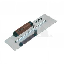 Hilka 11" (280mm) SERRATED Blade Plasterers Trowel (Soft Grip)